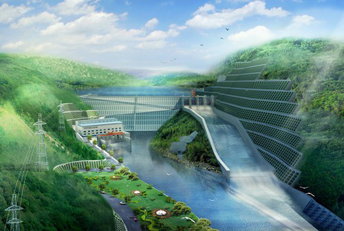 沾益老挝南塔河1号水电站项目